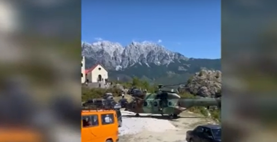 Aksident i rëndë në Dukagjin/ Transportohet me helikopter drejt spitalit të Shkodrës një person