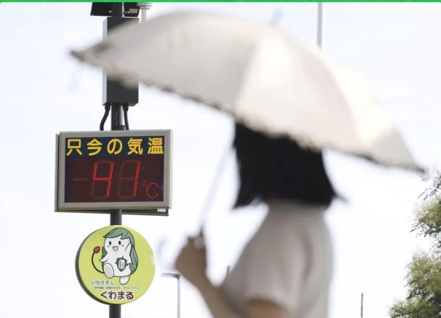 Japonia dhe Koreja e Jugut përjetojnë verën më të nxehtë në histori
