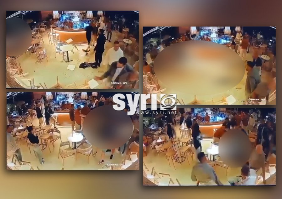  Grushte, karrige kokës e shkopa bejsbolli! Video e sherrit masiv mes dy grupeve brenda në lokal në Korçë! Tmerrohen klientët 