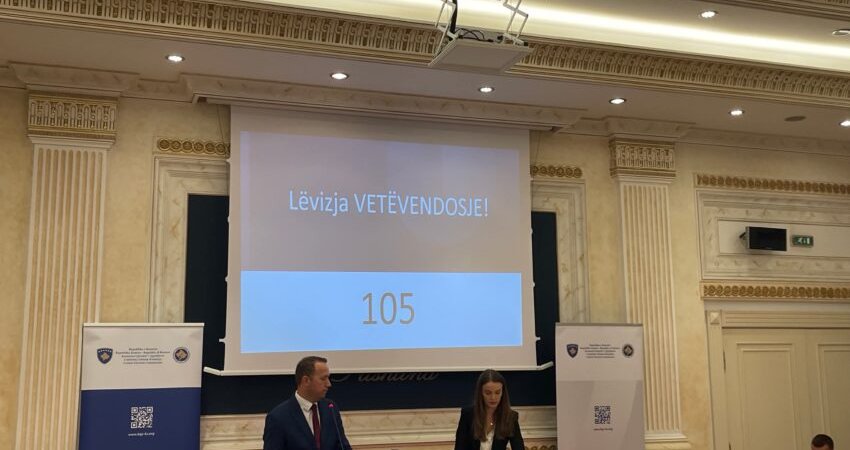 VV garon me numrin 105 në zgjedhjet lokale