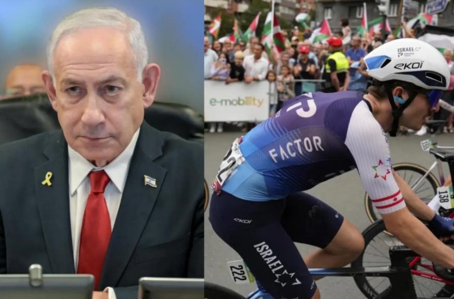 Netanyahu fut politikën në La Vuelta: Izraeli ndihet krenar për ekipin e tij çiklistik