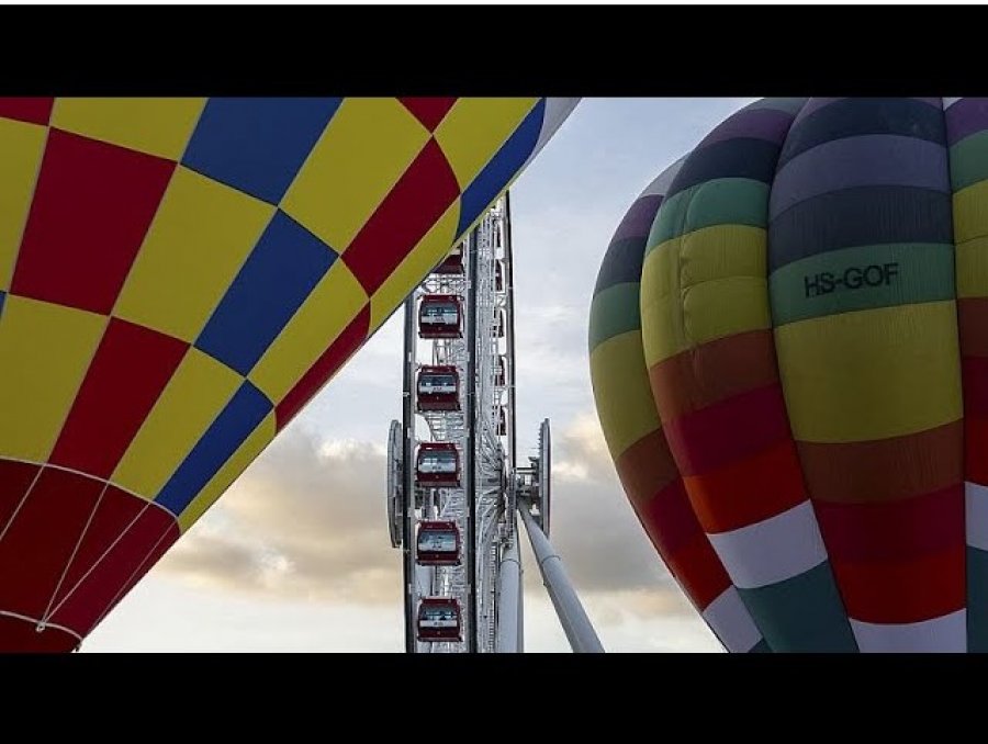 Hong Kongu organizon festivalin e parë të balonave me ajër të nxehtë