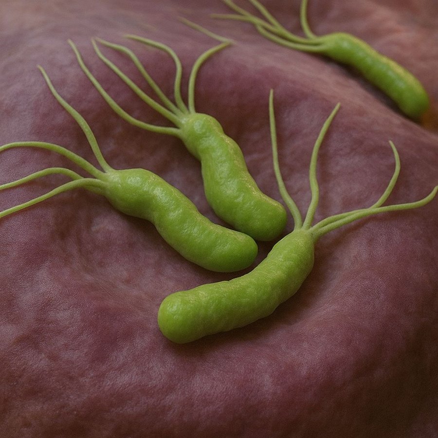 Ndjesi e ngopje e fryrje, zbuloni nëse stomaku juaj ka bakterin H.Pylori