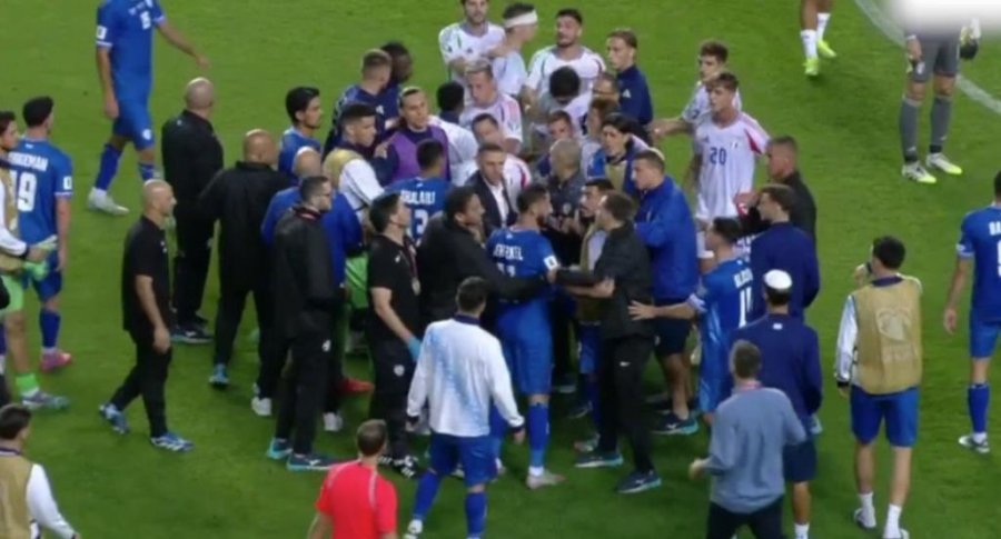 VIDEO/ Fitorja e pabesueshme e Italisë me Izraelin mbyllet me sherr
