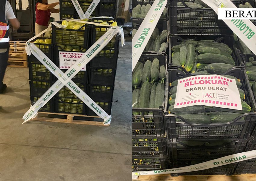 Skandali/ Në magazinën nga ku dolën 8 tonë domate të kontaminuara për në Kroaci, sekuestrohen tonelata me perime, dërgohen për analizë 