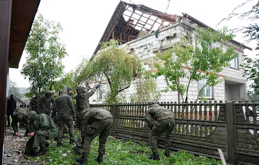 Kthesa e papritur, shtëpia në Lublin u shkatërrua nga raketa polake F-16 dhe jo copëza të dronit rus