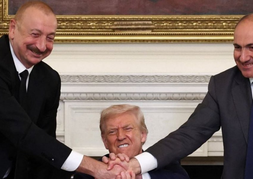 Trump ngatërron sërish Shqipërinë me Armeninë në konferencë me Starmer: Zgjidha luftën shumëvjeçare mes ‘Shqipërisë dhe Azerbajxhanit’