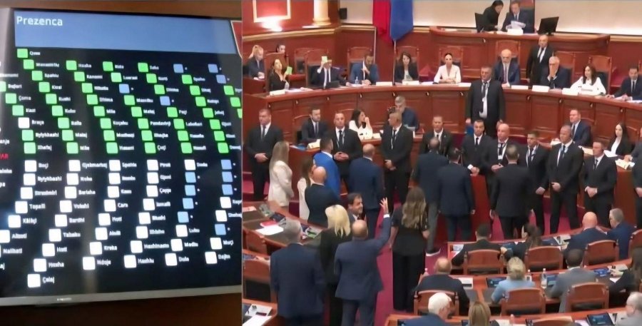 Gjin Gjoni: Parlamentarizmi ra! Me 83 vota pro u votua programi qeveritar i karteleve, drogës dhe pastrimit të parave