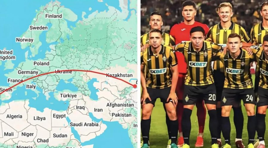 Kairat Almaty në histori, udhëtim rekord në Champions League