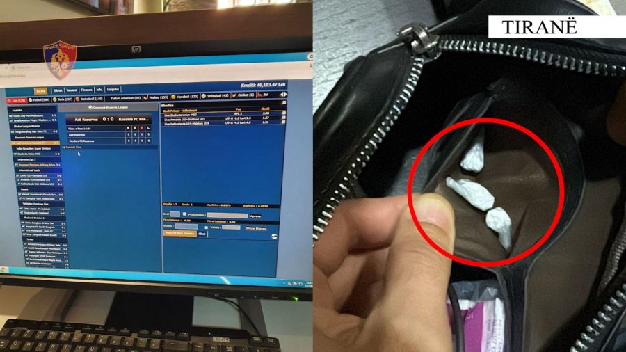 Vinte baste sportive në një lokal në kryeqytet, arrestohet 34-vjeçari. Procedohet penalisht pronari i lokalit 