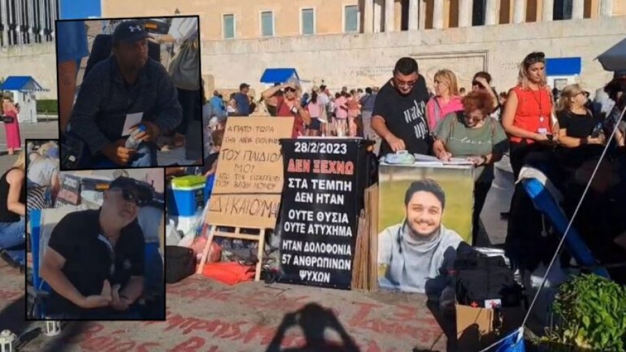 Babai i Denis Ruçit nis grevën e urisë para Parlamentit Grek, kërkon zhvarrosjen e trupit të djalit të tij