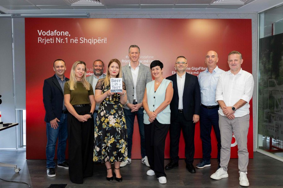 Umlaut dhe MedUX vlerësojnë Vodafone Albania, si rrjeti më i mirë për performancë dhe eksperiencën konsumatore