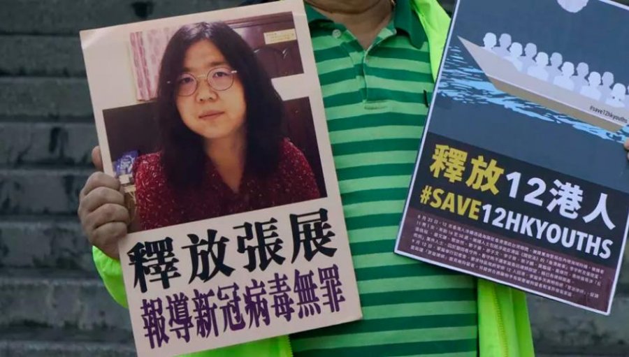 Kinë: Gazetarja Zhang Zhan, e cili mbuloi krizën Covid-19, dënohet me katër vjet burg