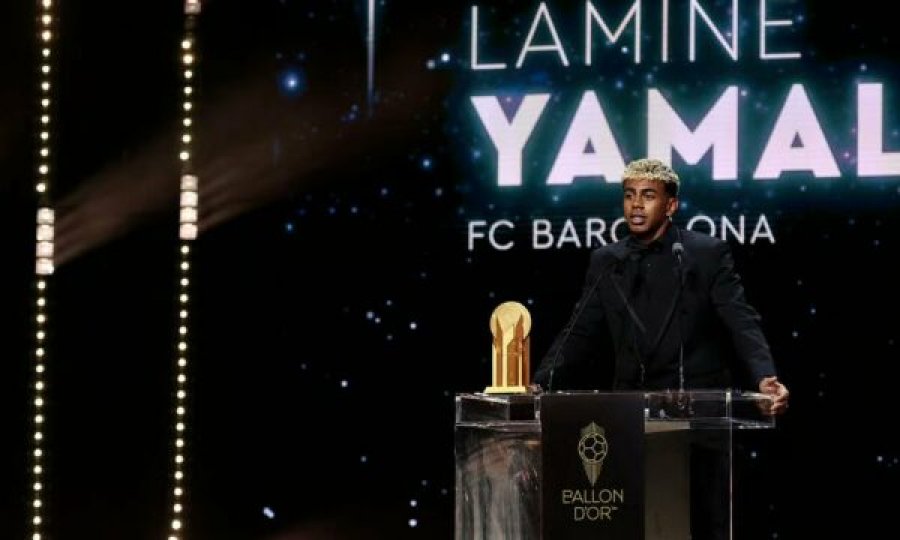 Lojtari i ri më i mirë/ Lamine Yamal fiton ‘Trofeun Kopa’ për herë të dytë radhazi
