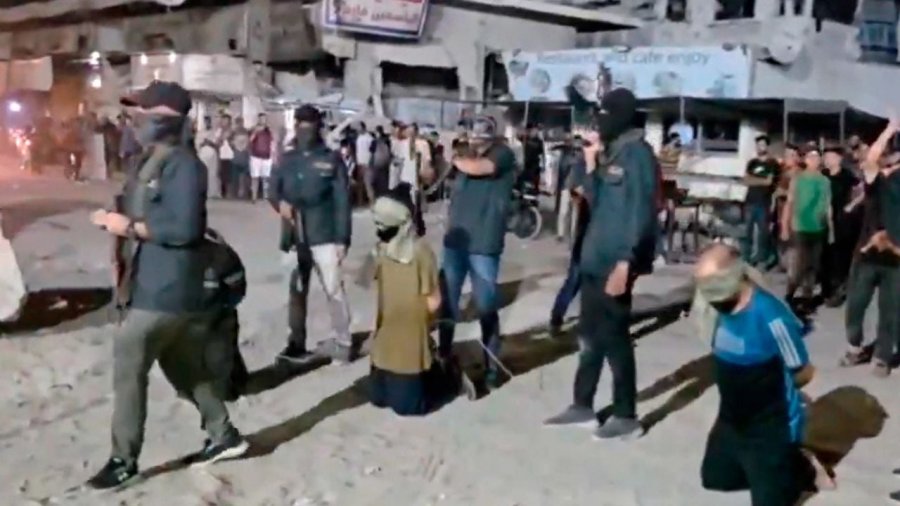 U akuzuan si bashkëpunëtorë të Izraelit, Hamasi ekzekuton publikisht 3 palestinezë