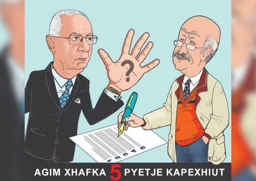 Pesë pyetje për Bujar Kapexhiun