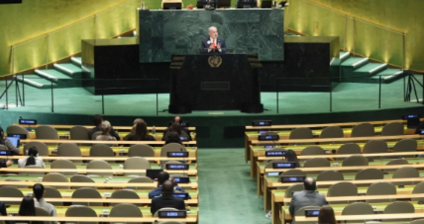 “Njohja e Palestinës e turpshme”, Netanyahu flet në OKB me sallën pothuajse të zbrazët