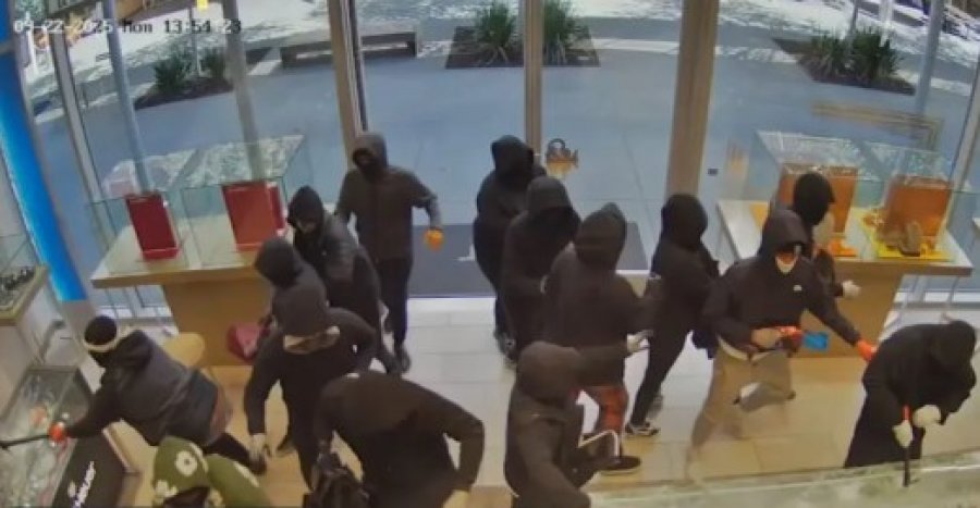 Pamjet/ Grabitje spektakolare në Kaliforni, 25 persona vjedhin bizhuteri me vlerë 1 milion $