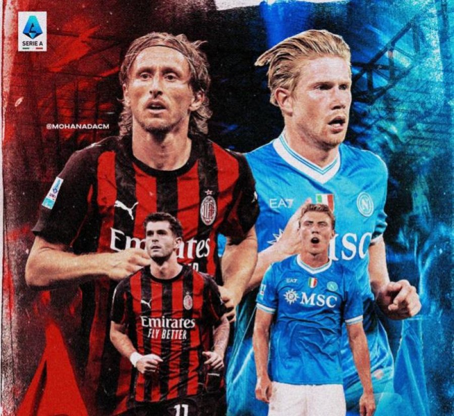 Zbardhen formacionet zyrtare të superpërballjes Milan–Napoli (20:45), mësoni zgjedhjet e Allegri-t dhe Conte-s