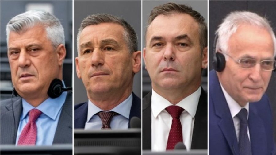 Prokuroria Speciale kërkon 45 vjet burgim për Thaçin, Veselin, Krasniqin dhe Selimin