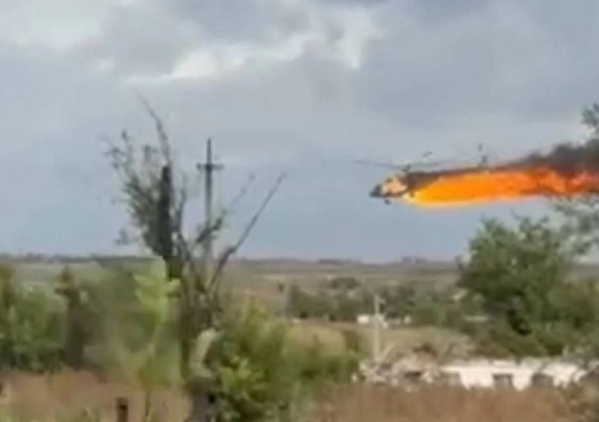  VIDEO/ Shikoni se si droni ukrainas rrëzon helikopterin më të mirë rus 'Mi-8' që kushton miliona euro