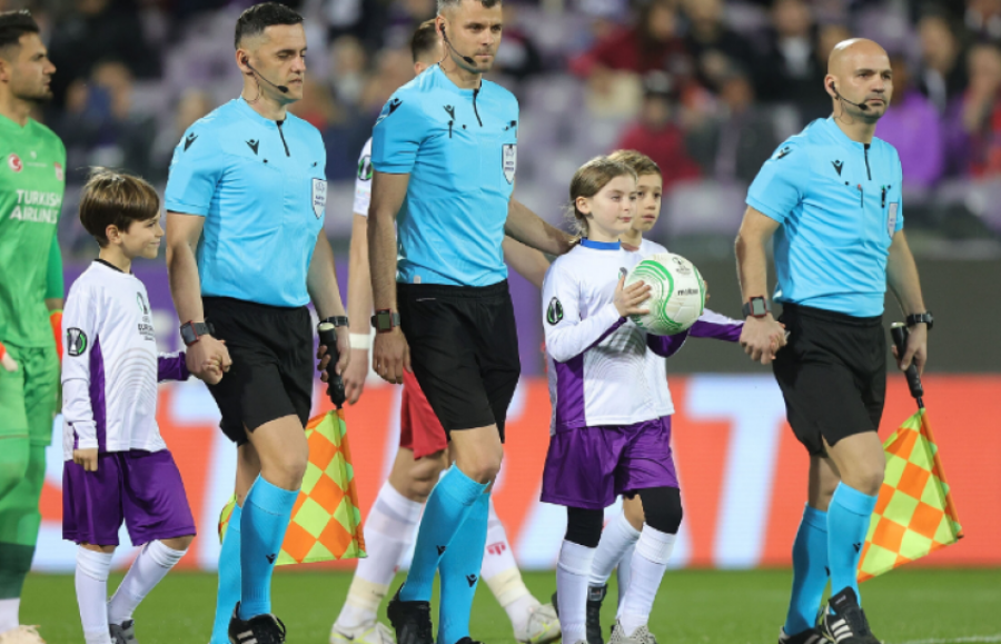 UEFA cakton arbitrat shqiptarë për ndeshjen e Europa League
