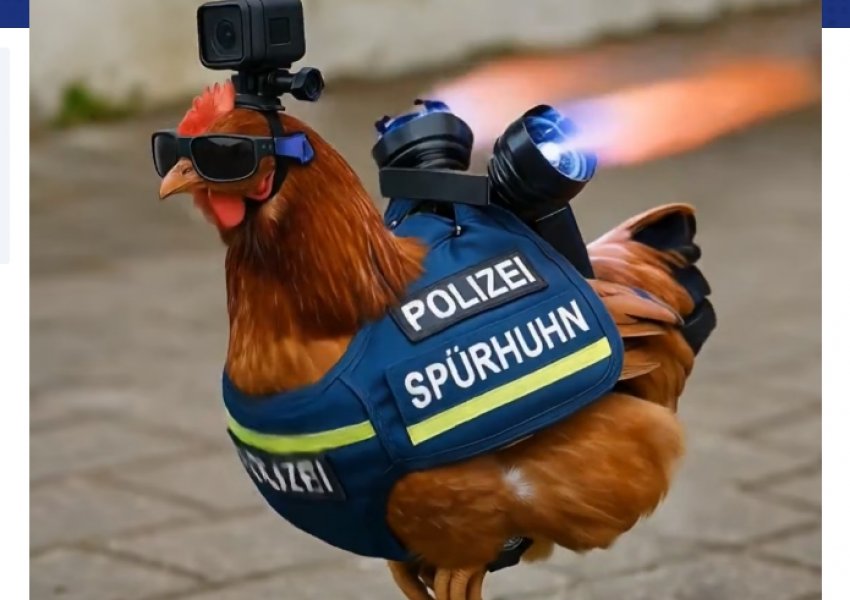 'Narko-pula' në patrullim?/ Shakaja e 1 Prillit e policisë gjermane