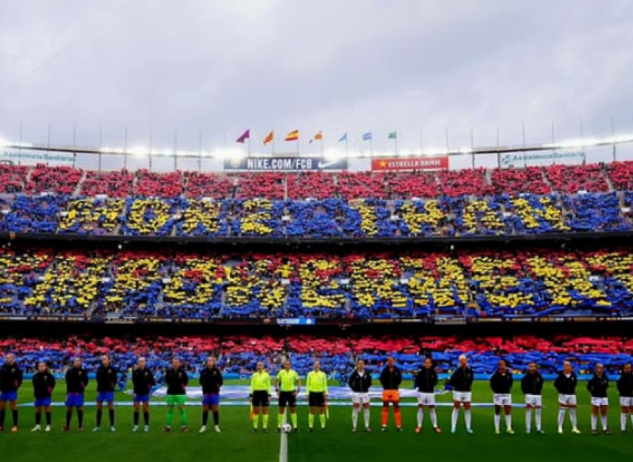 Interes i jashtëzakonshëm/ ‘Spotify Camp Nou’ shet të gjitha biletat për ‘El Clasico’-n e femrave