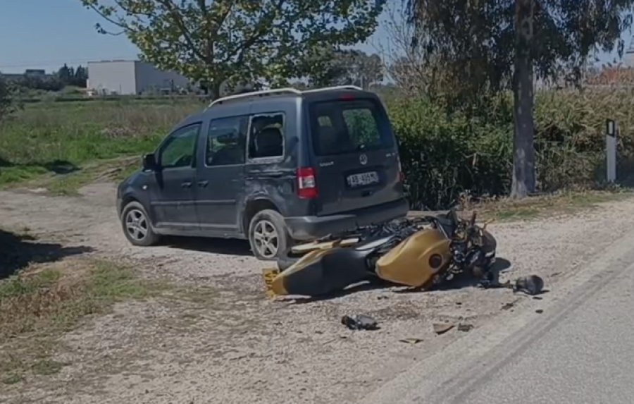 Aksident me vdekje në Lushnje/ Tentoi të parakalonte makinën, ndërron jetë drejtuesi i motoçikletës