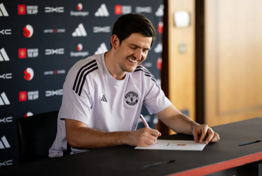 Harry Maguire refuzoi ofertën milionëshe për të luajtur përkrar Lionel Messit