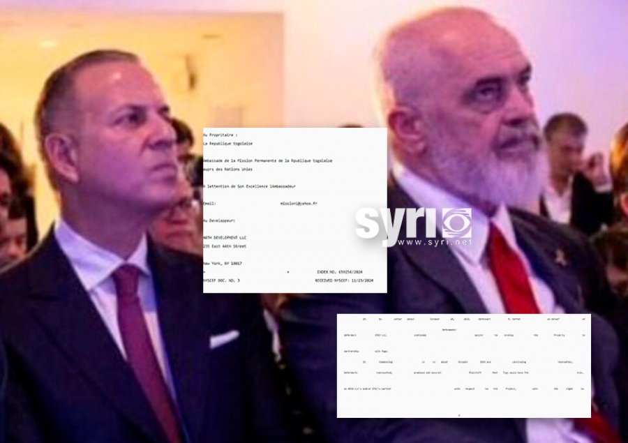 FOTO/ Yeffet vodhi ambasadën e Togos në New York dhe i bëri gol avokatëve të Erion Veliajt