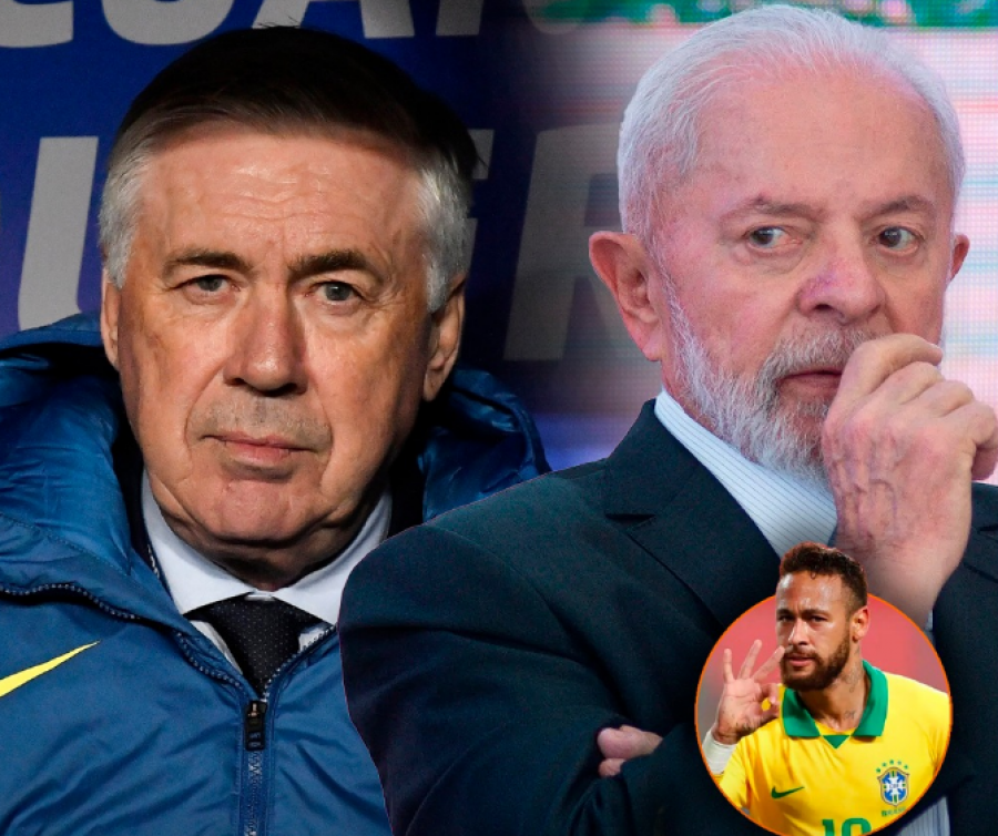 Neymar, çështje kombëtare në Brazil, Ancelotti pyet presidentin Lula