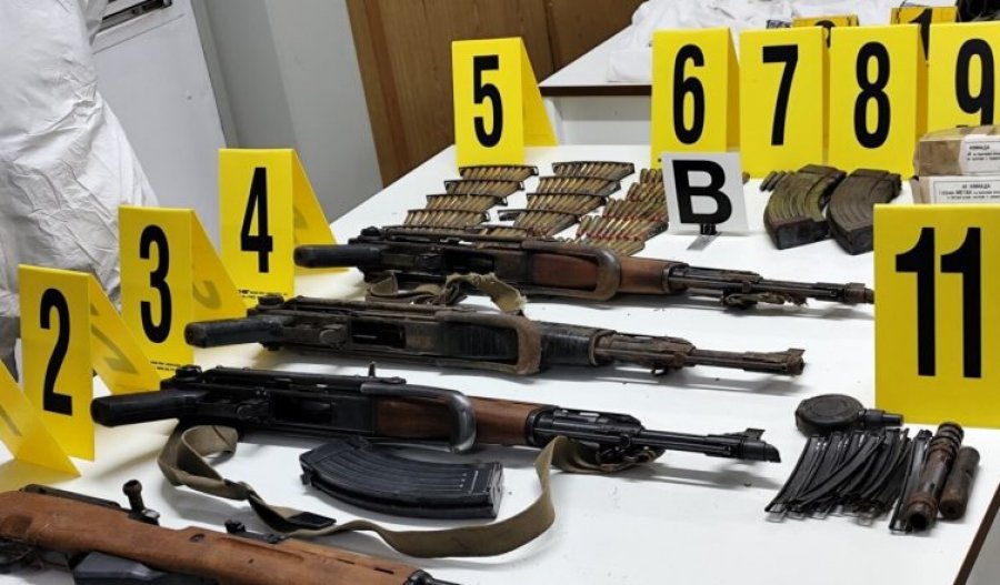 Operacion në veriun e Kosovës, sekuestrohen armë e municione në Zubin Potok