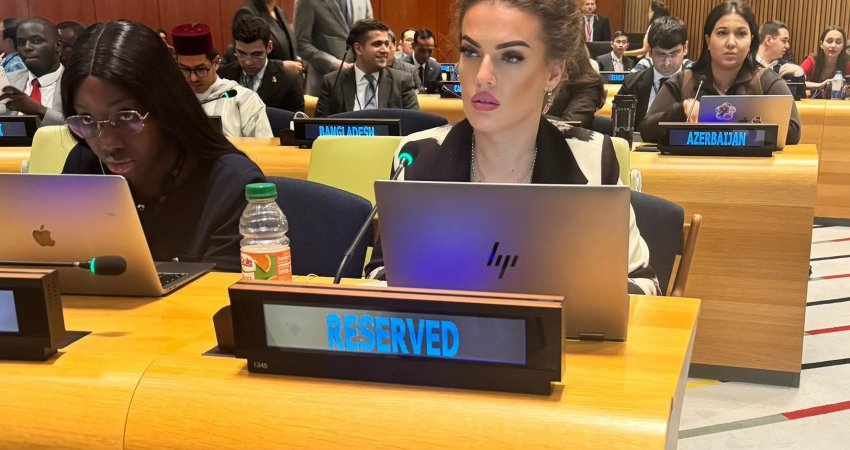 Elvana Shala përfaqëson rininë e Kosovës në Forumin Rinor të OKB-së në New York
