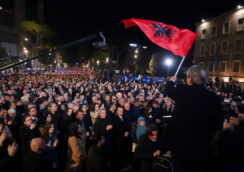Sot protesta kombëtare e opozitës në Tiranë