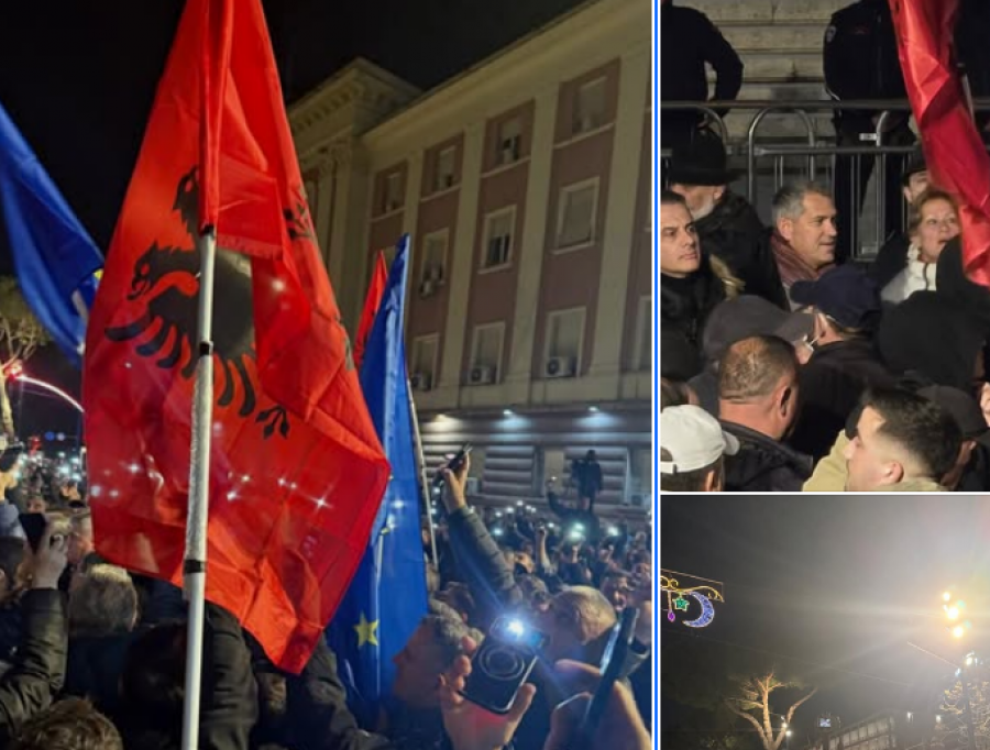 17 prilli, protesta që rrëzon fasadën e qeverisë