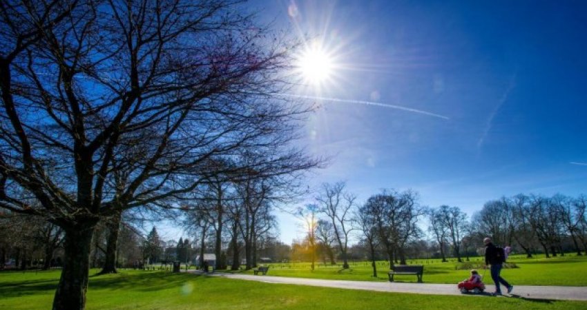 Mot me diell, temperaturat deri në 23°C