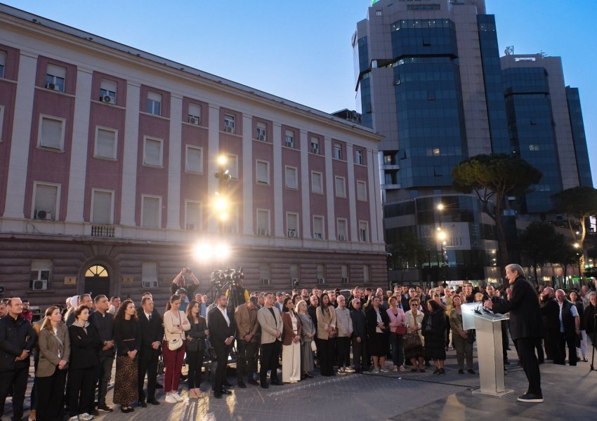 VIDEO/ Berisha: Ne nuk dorëzohemi! Protestën tjetër përgjigja jonë ndaj dhunës do jetë proporcionale