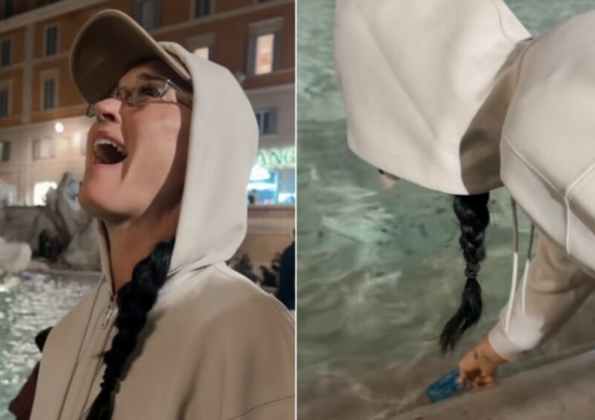 Katy Perry 'hedh' kartën e kreditit për fat në Romë