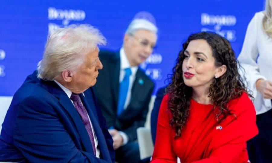 Presidenti Trump i shkruan Vjosa Osmanit: Mezi pres bashkëpunimin me ju në vitet në vijim