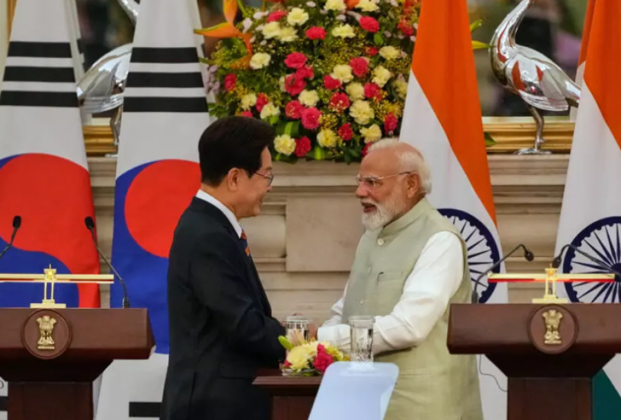 Koreja e Jugut dhe India synojnë të dyfishojnë tregtinë e tyre deri në vitin 2030