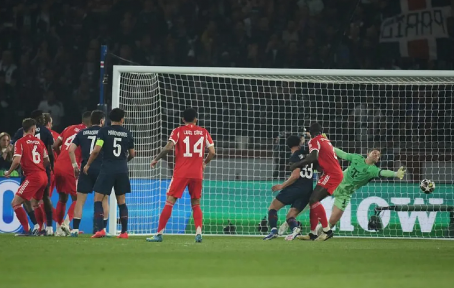 VIDEO/ Pesë gola në pjesën e parë, PSG në avantazh 3-2 përballë Bayernit në një sfidë të madhe futbolli