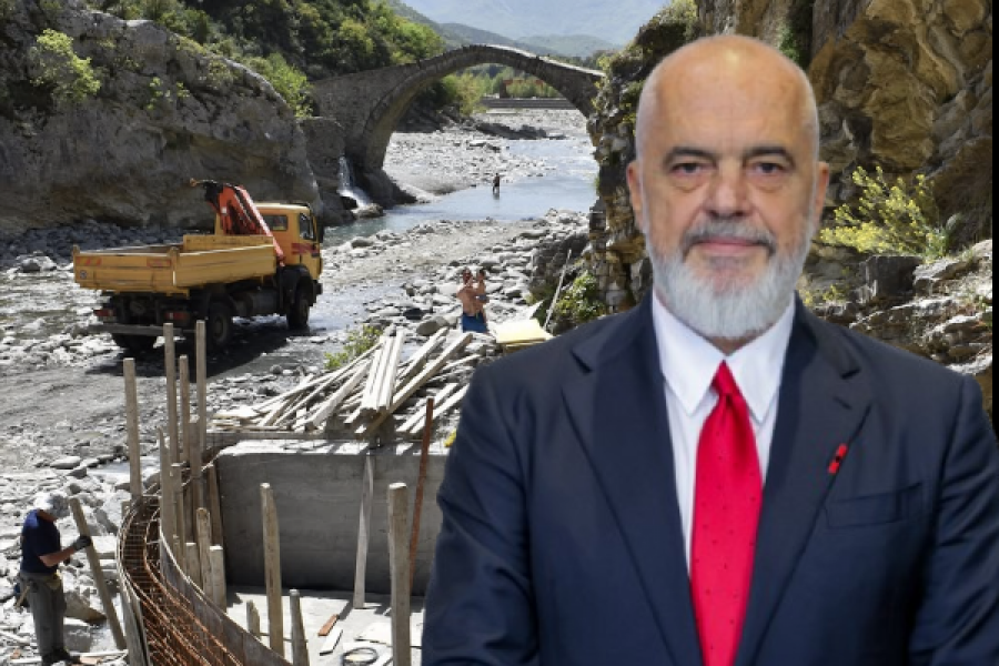 Masakra mjedisore/ Rama betonizon Kanionin e Langaricës në emër të ‘turizmit’
