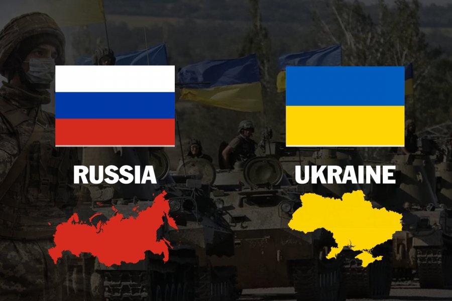 Luftime intensive me ndryshime gjeografike margjinale, si paraqitet situata në frontin e luftës Rusi-Ukrainë