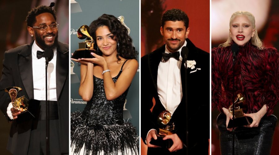 Lista e plotë e fituesve të Çmimeve Grammy 2026, kush triumfoi në natën e madhe të muzikës 