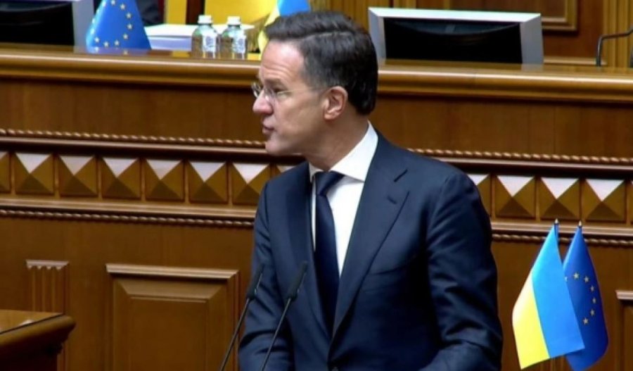 Kreu i NATO-s viziton Kievin, mban fjalim në Parlament, Rutte: Mbështetja jonë për Ukrainën mbetet e palëkundur
