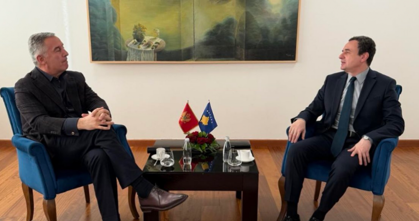 Takim Kurti–Đukanović në Prishtinë, në fokus zhvillimet në rajon 