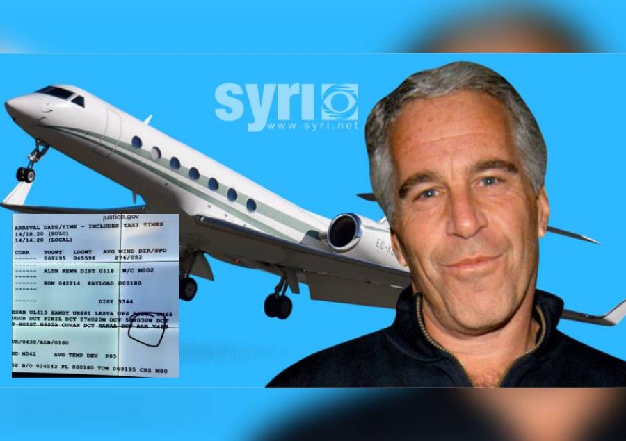 Avioni i Epstein u ul në Tiranë më 11 shtator të vitit 2018/ Çfarë donte në Shqipëri?
