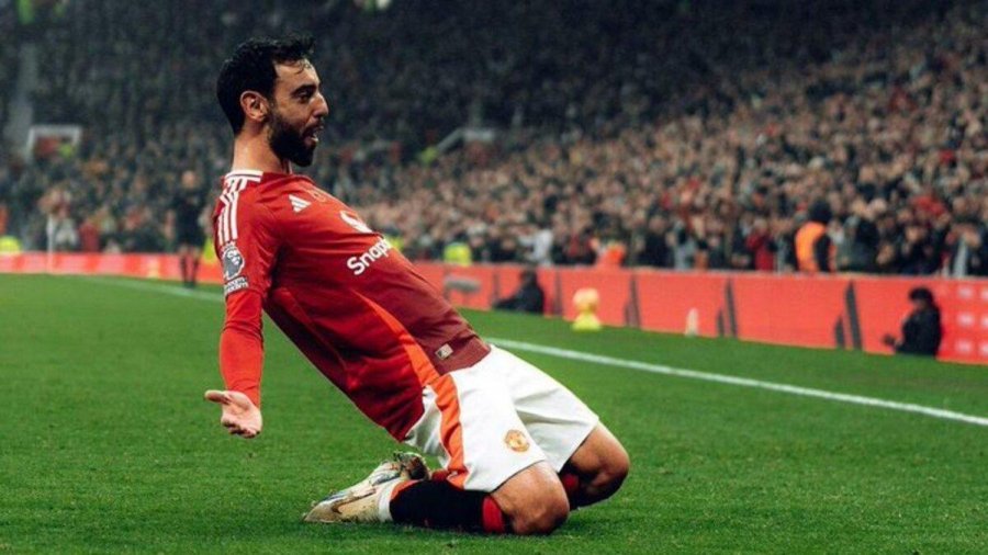 Bruno Fernandes shkruan historinë te Manchester United, vetëm Rooney ka më shumë gola e asiste