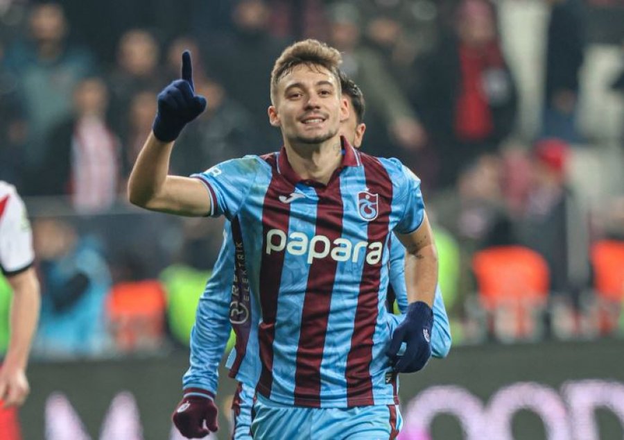  VIDEO/ Muçi asist dhe gol në fitoren e thellë të Trabzonsporit